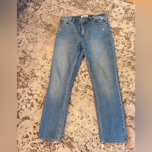 Abercrombie & Fitch Light Blue Straight Leg Jeans